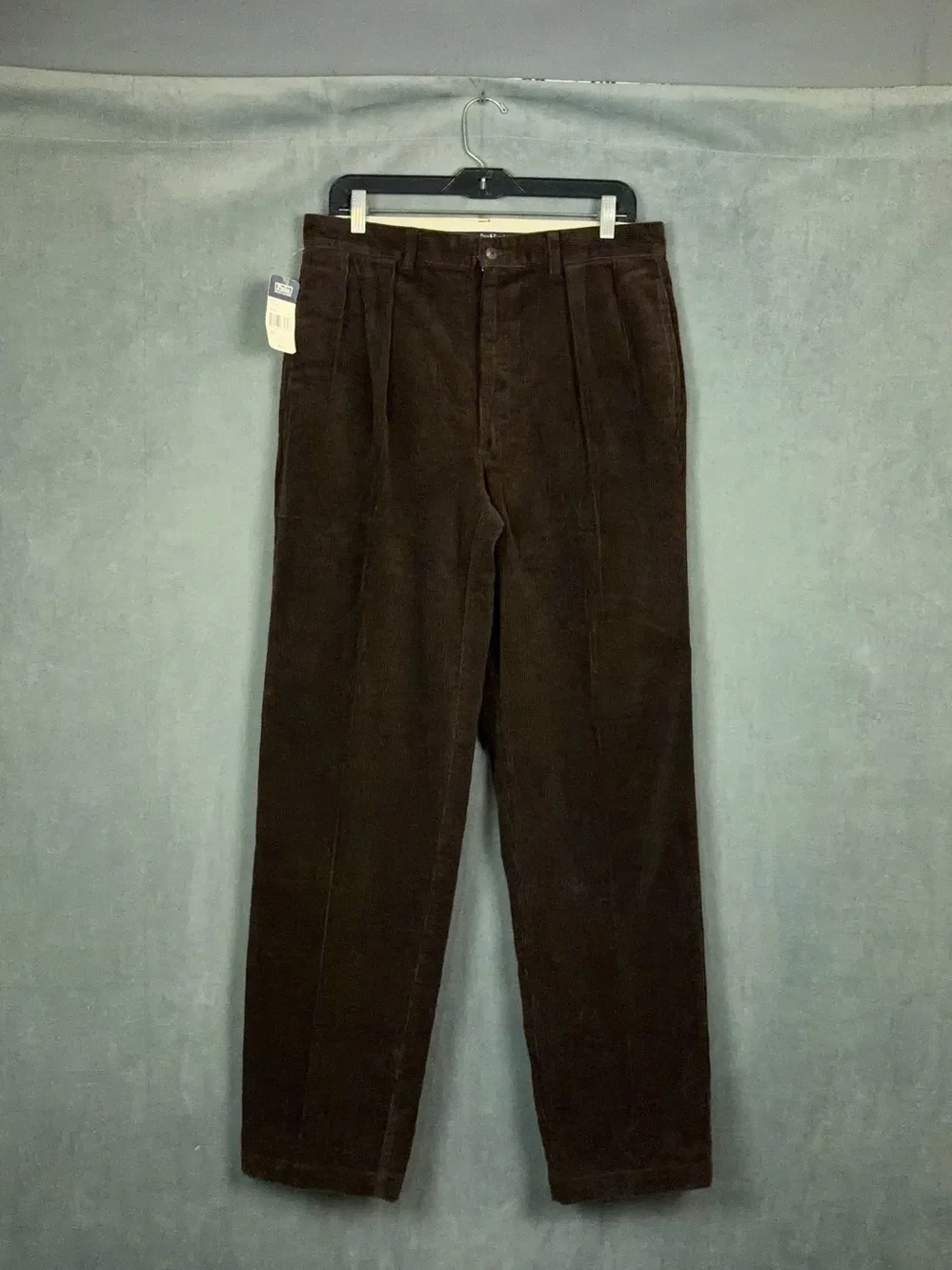 Vintage Polo Ralph Lauren Corduroy Andrew Pants Mens Size 33x34 Actual 32x34
